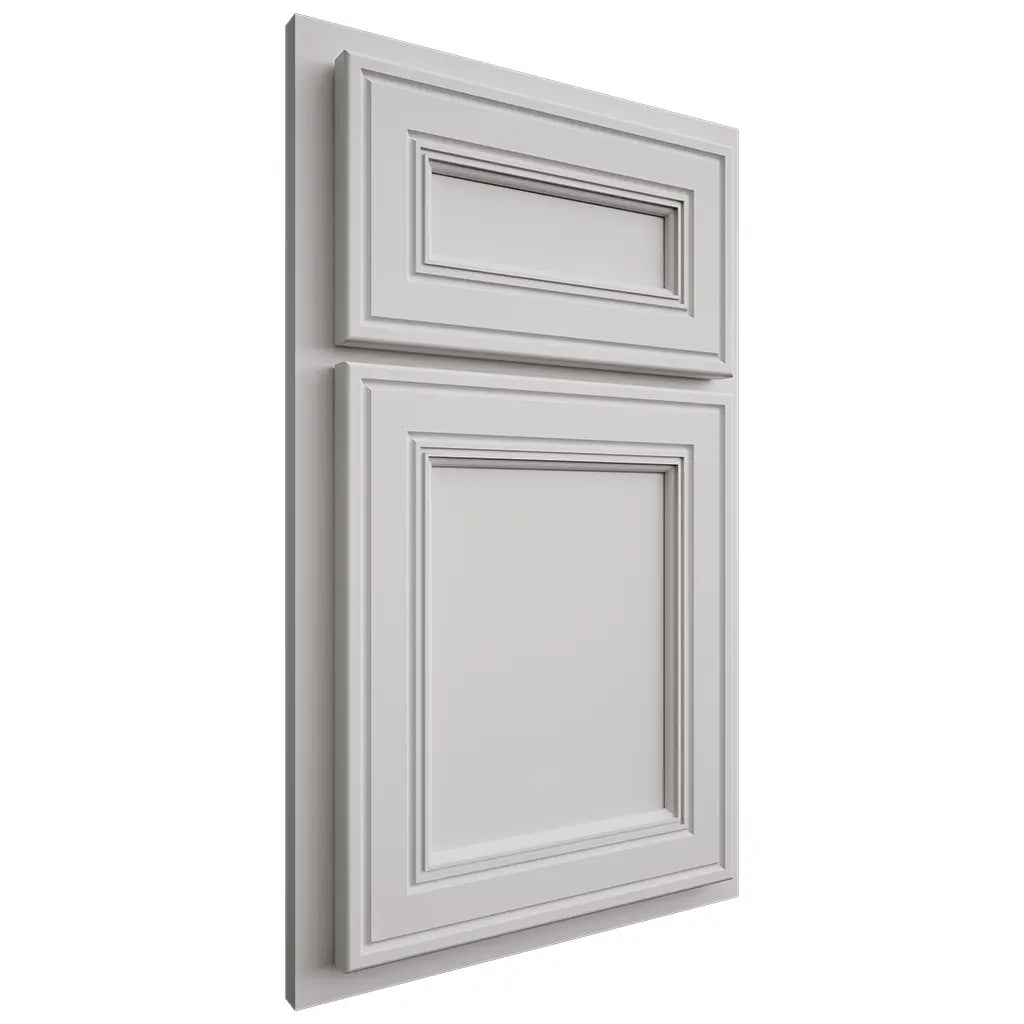 Shiloh Cabinetry Partial Overlay Glenbrook Paintable Repose Gray Door