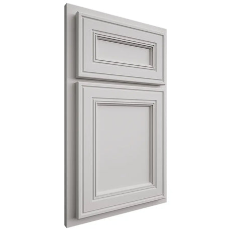 Shiloh Cabinetry Partial Overlay Glenbrook Paintable Repose Gray Door