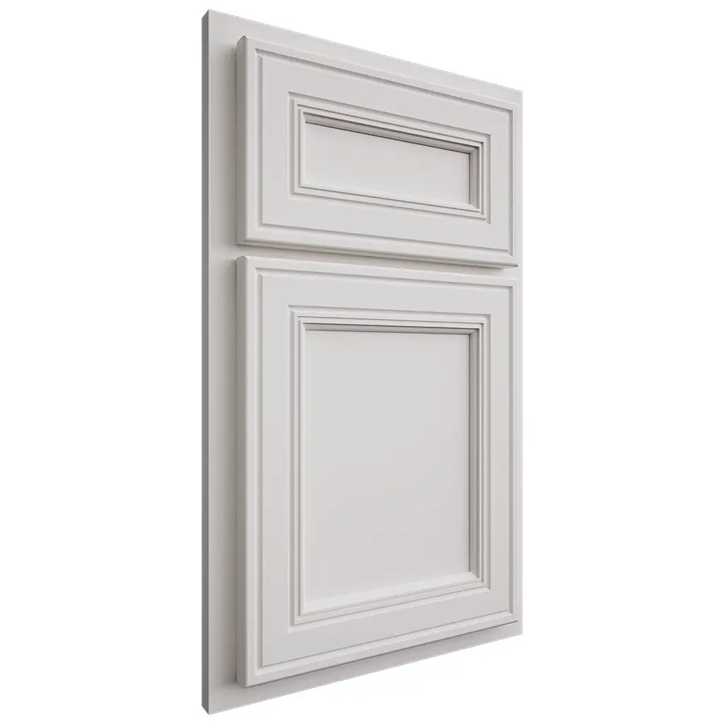 Shiloh Cabinetry Partial Overlay Glenbrook Paintable Soft White Door