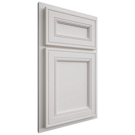 Shiloh Cabinetry Partial Overlay Glenbrook Paintable Soft White Door