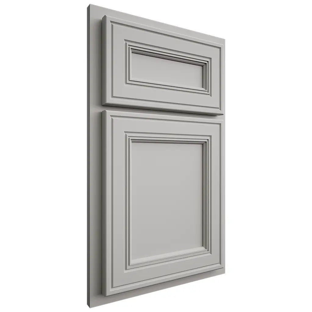 Shiloh Cabinetry Partial Overlay Glenbrook Paintable Unusual Gray Door