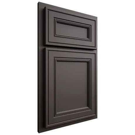 Shiloh Cabinetry Partial Overlay Glenbrook Paintable Urbane Bronze Door