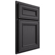 Shiloh Cabinetry Partial Overlay Glenbrook Poplar Plain Cut Cadet Door