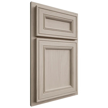 Shiloh Cabinetry Partial Overlay Glenbrook Poplar Plain Cut Seagull Door