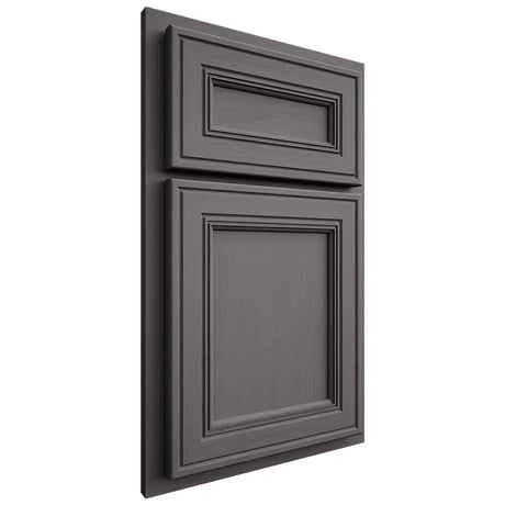 Shiloh Cabinetry Partial Overlay Glenbrook Walnut Plain Cut Cadet Door