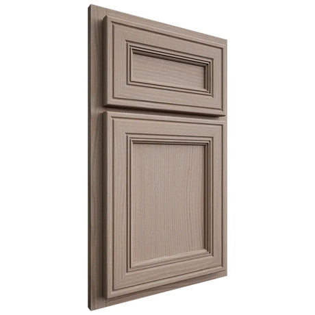 Shiloh Cabinetry Partial Overlay Glenbrook White Oak Plain Cut Whitewash Door