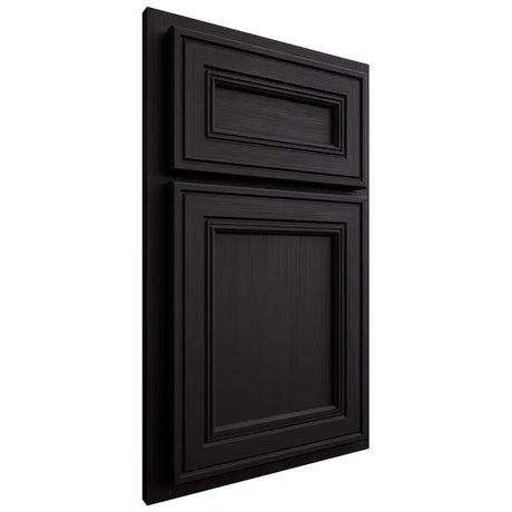 Shiloh Cabinetry Partial Overlay Glenbrook White Oak Quarter Sawn Espresso Door