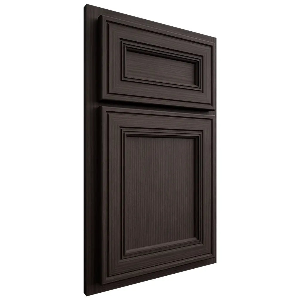 Shiloh Cabinetry Partial Overlay Glenbrook White Oak Rift Cut Morel Door