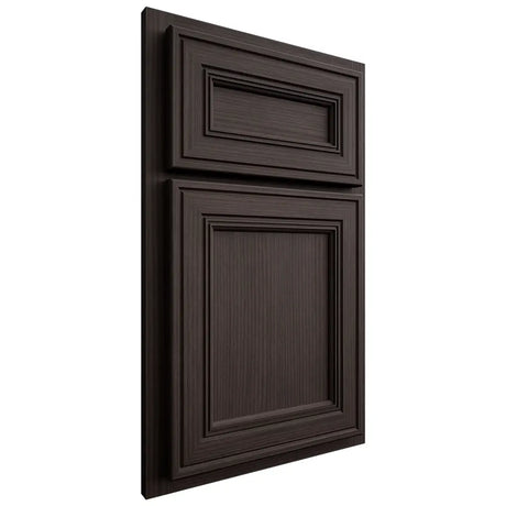 Shiloh Cabinetry Partial Overlay Glenbrook White Oak Rift Cut Morel Door