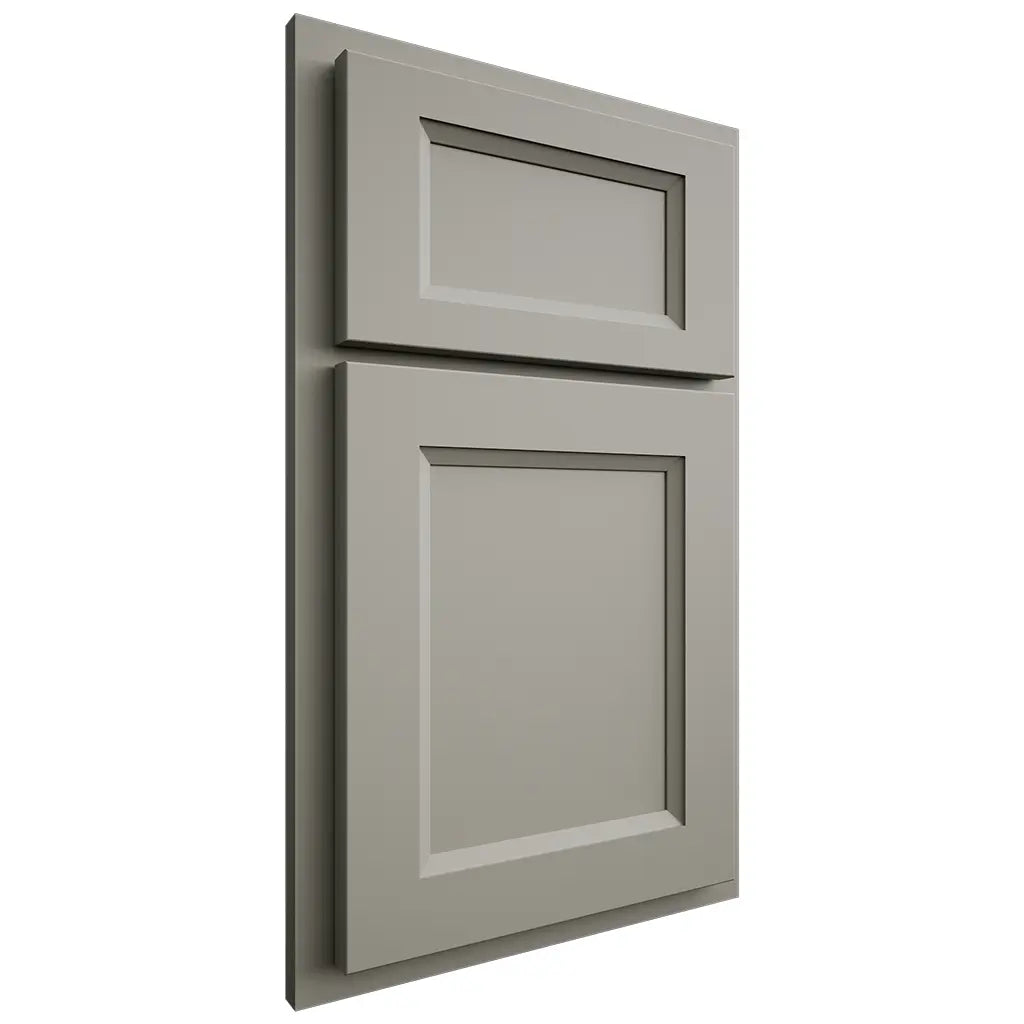 Shiloh Cabinetry Partial Overlay Greensboro Paintable Evergreen Fog Door