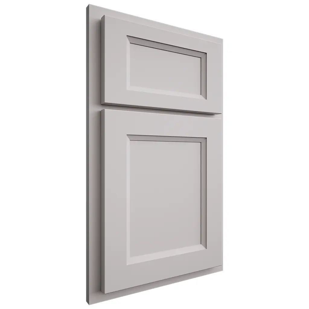 Shiloh Cabinetry Partial Overlay Greensboro Paintable Light French Gray Door