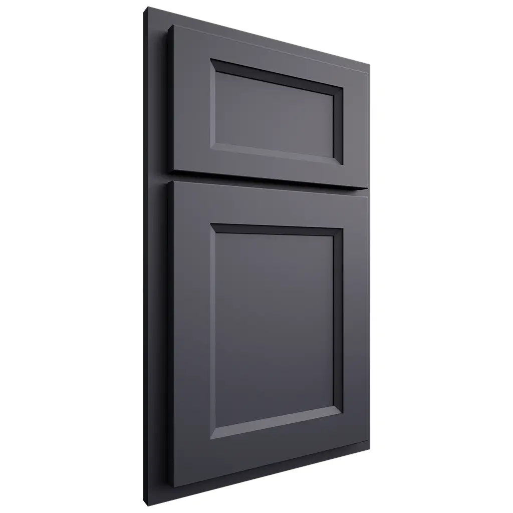 Shiloh Cabinetry Partial Overlay Greensboro Paintable Outerspace Door