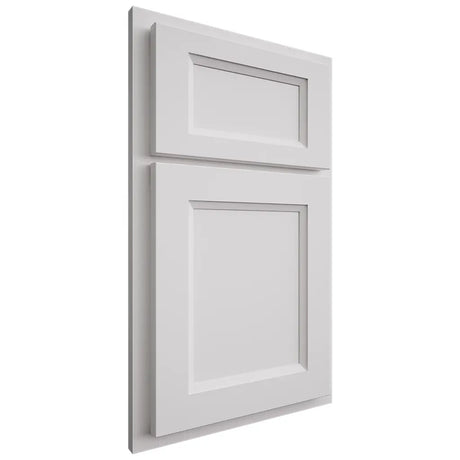 Shiloh Cabinetry Partial Overlay Greensboro Paintable Pure White Door