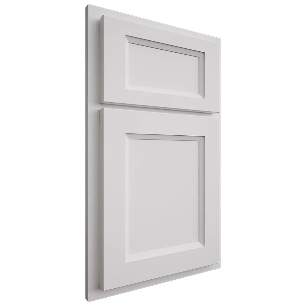 Shiloh Cabinetry Partial Overlay Greensboro Paintable Pure White Door