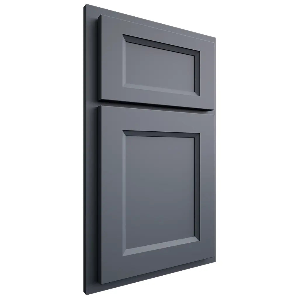 Shiloh Cabinetry Partial Overlay Greensboro Paintable Slate Tile Door