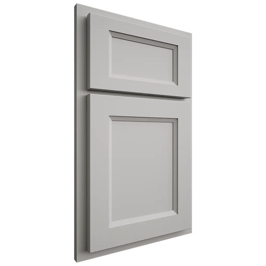 Shiloh Cabinetry Partial Overlay Greensboro Paintable Unusual Gray Door