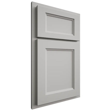 Shiloh Cabinetry Partial Overlay Greensboro Paintable Unusual Gray Door