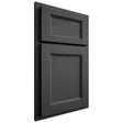 Shiloh Cabinetry Partial Overlay Greensboro Poplar Plain Cut Cadet Door