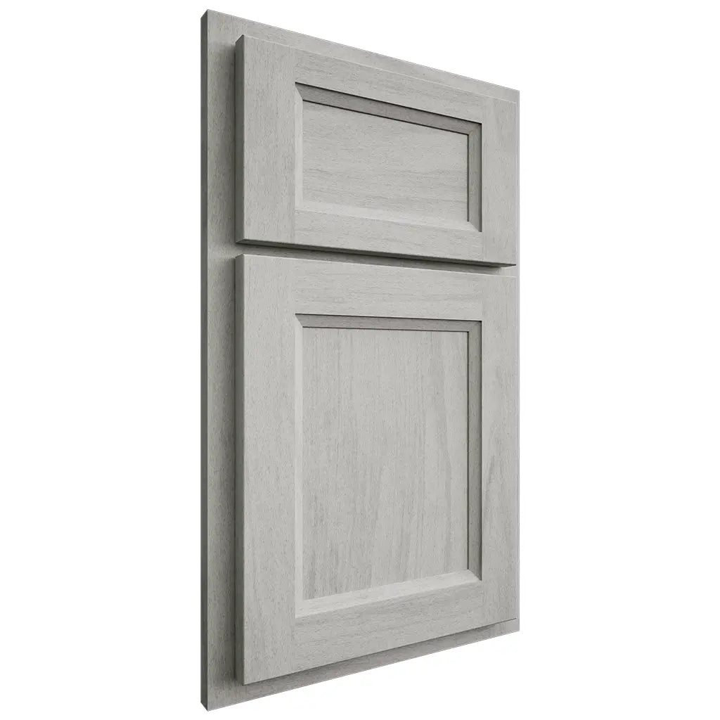 Shiloh Cabinetry Partial Overlay Greensboro Poplar Plain Cut Stratus Door