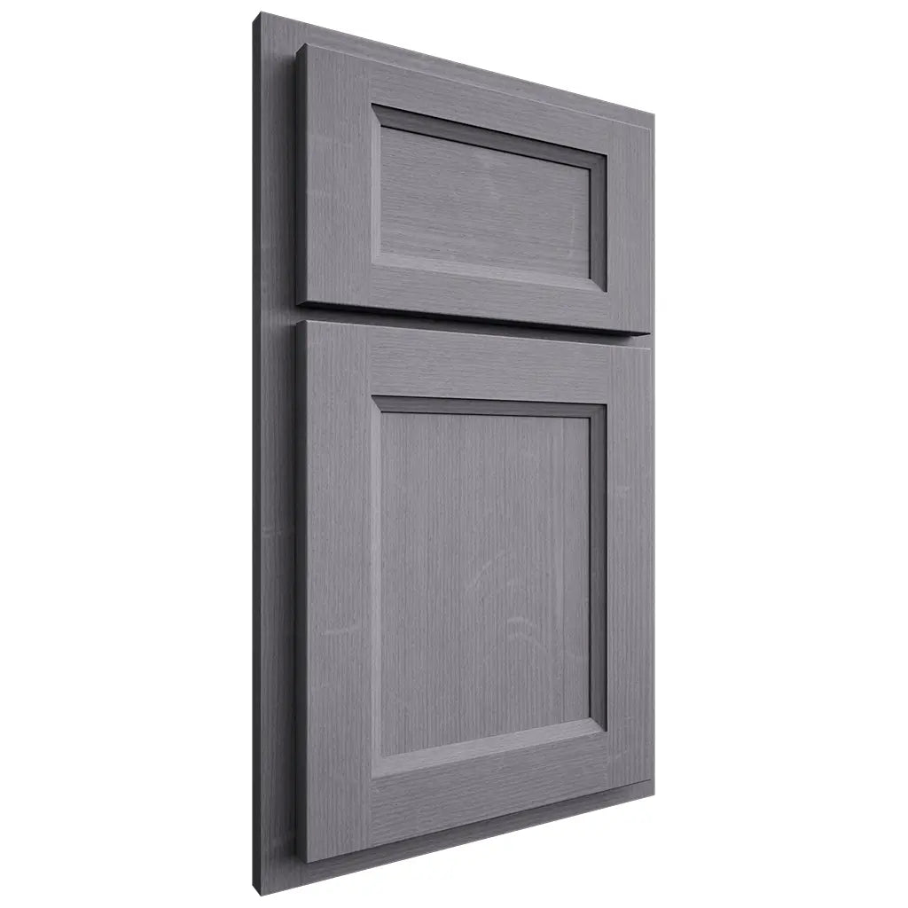 Shiloh Cabinetry Partial Overlay Greensboro White Oak Quarter Sawn Cadet Door