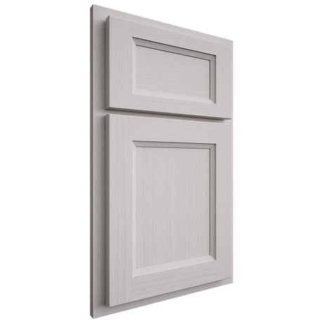 Shiloh Cabinetry Partial Overlay Greensboro White Oak Rift Cut Cotton Door