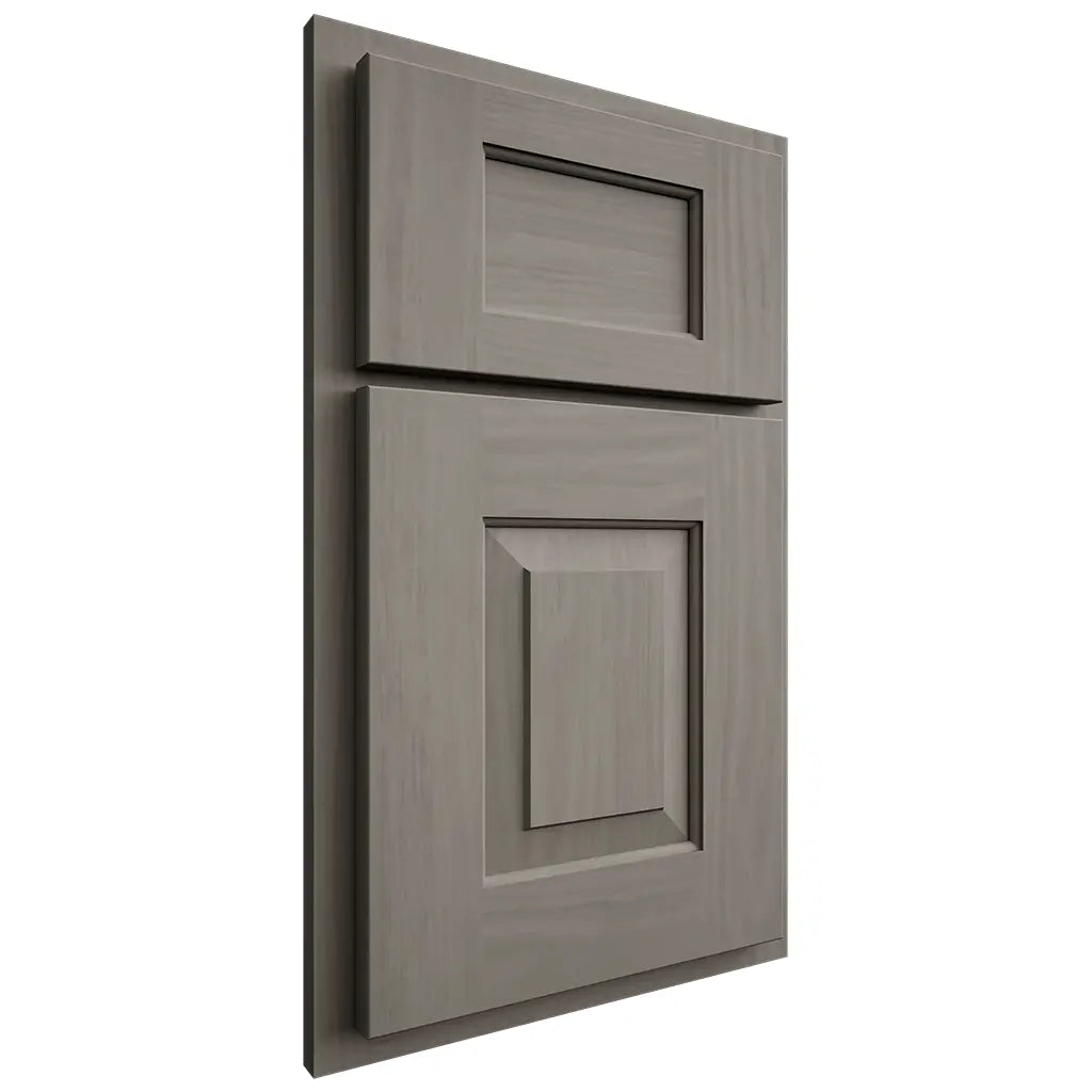 Shiloh Cabinetry Partial Overlay Hamlin Cherry Plain Cut Thyme Door