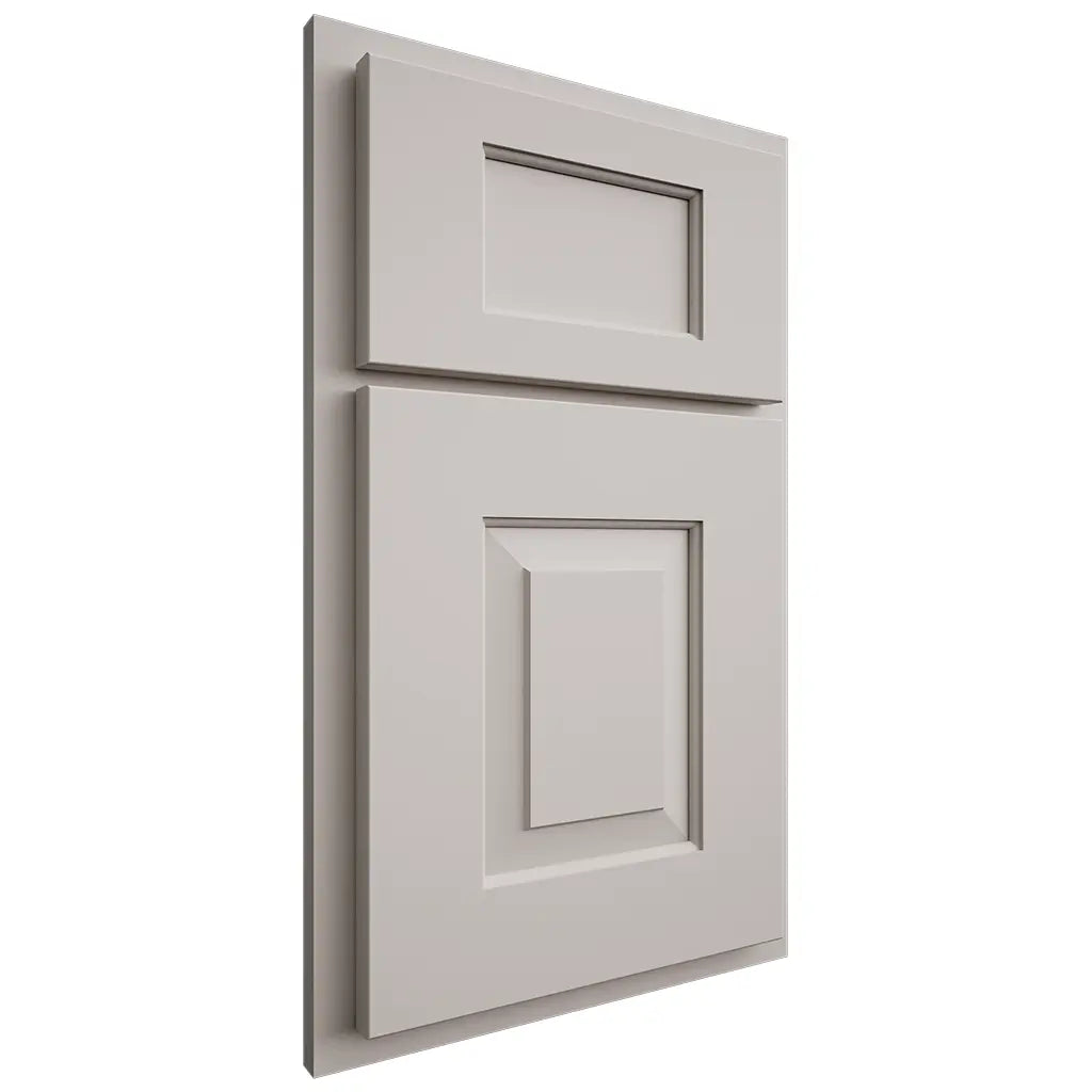 Shiloh Cabinetry Partial Overlay Hamlin Paintable Amazing Gray Door
