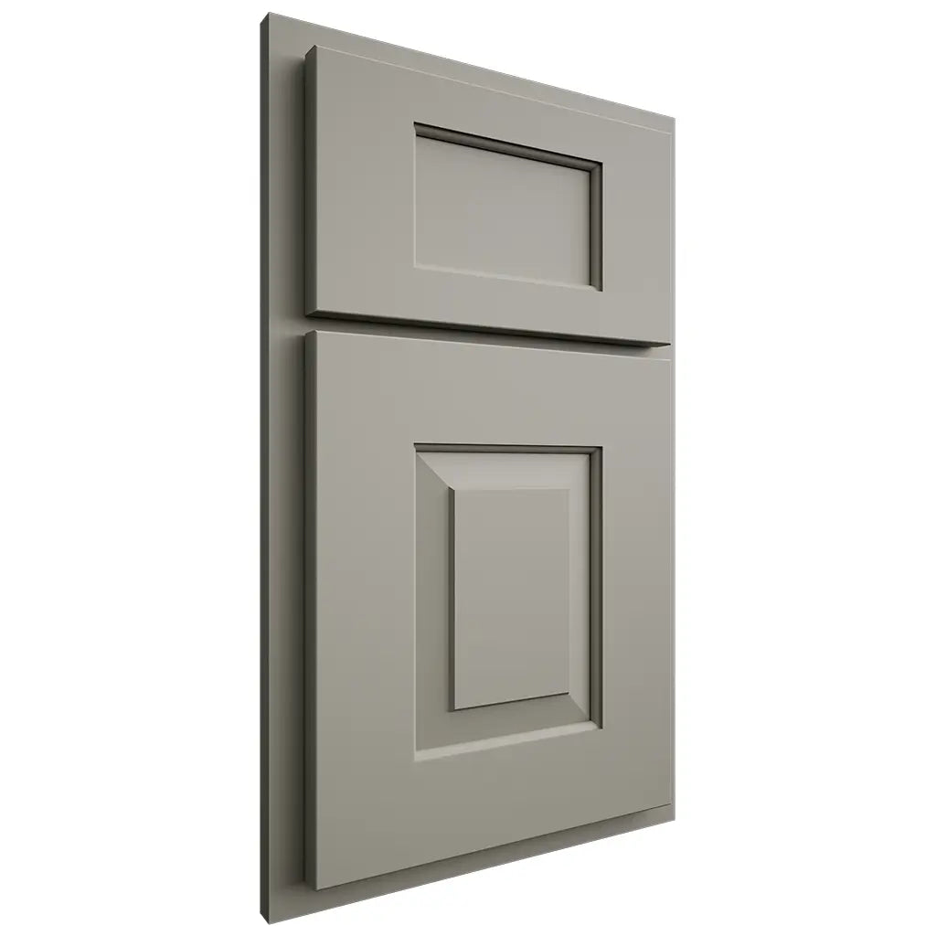 Shiloh Cabinetry Partial Overlay Hamlin Paintable Evergreen Fog Door