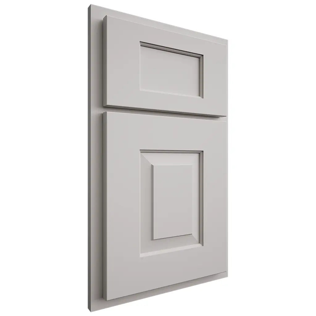 Shiloh Cabinetry Partial Overlay Hamlin Paintable Mindful Gray Door