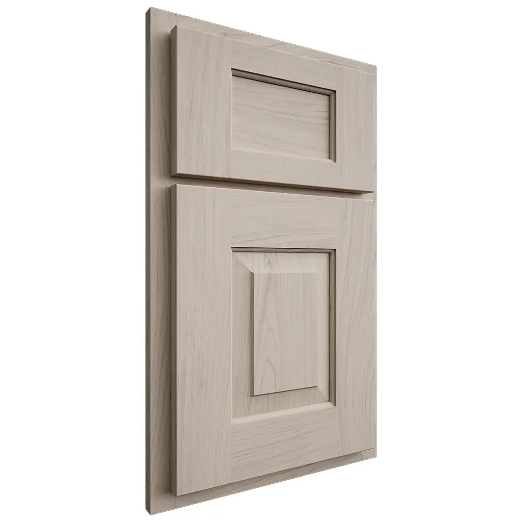 Shiloh Cabinetry Partial Overlay Hamlin Poplar Plain Cut Seagull Door