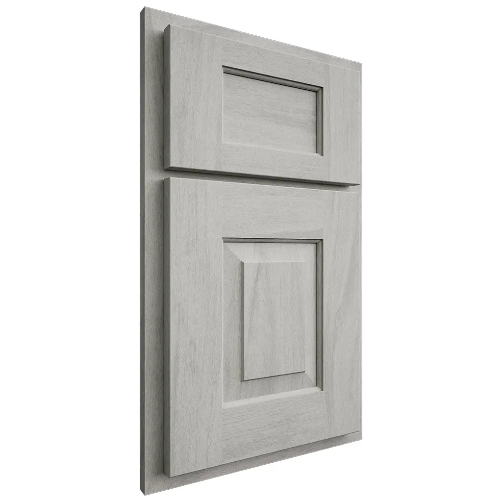 Shiloh Cabinetry Partial Overlay Hamlin Poplar Plain Cut Stratus Door