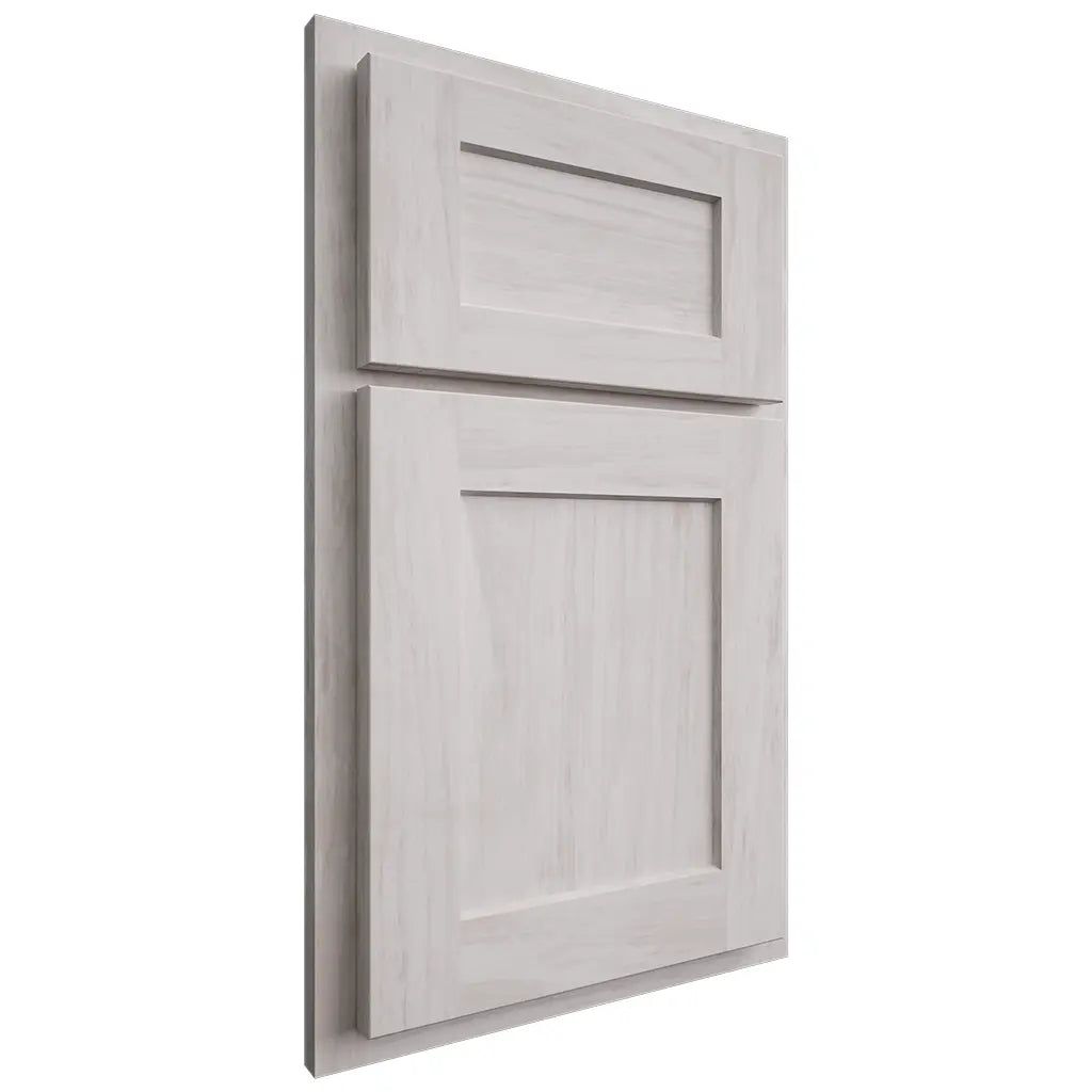 Shiloh Cabinetry Partial Overlay Hanover Alder Plain Cut Cotton Door