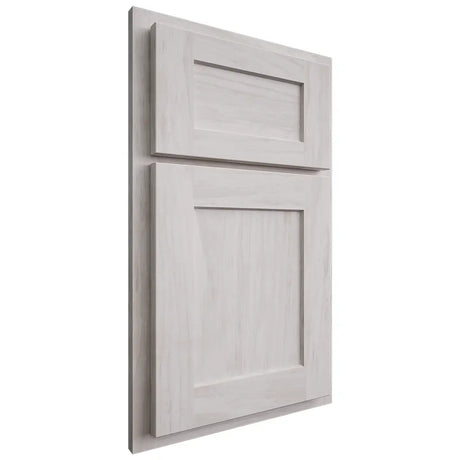 Shiloh Cabinetry Partial Overlay Hanover Alder Plain Cut Cotton Door