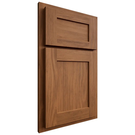 Shiloh Cabinetry Partial Overlay Hanover Cherry Plain Cut Coffee Door