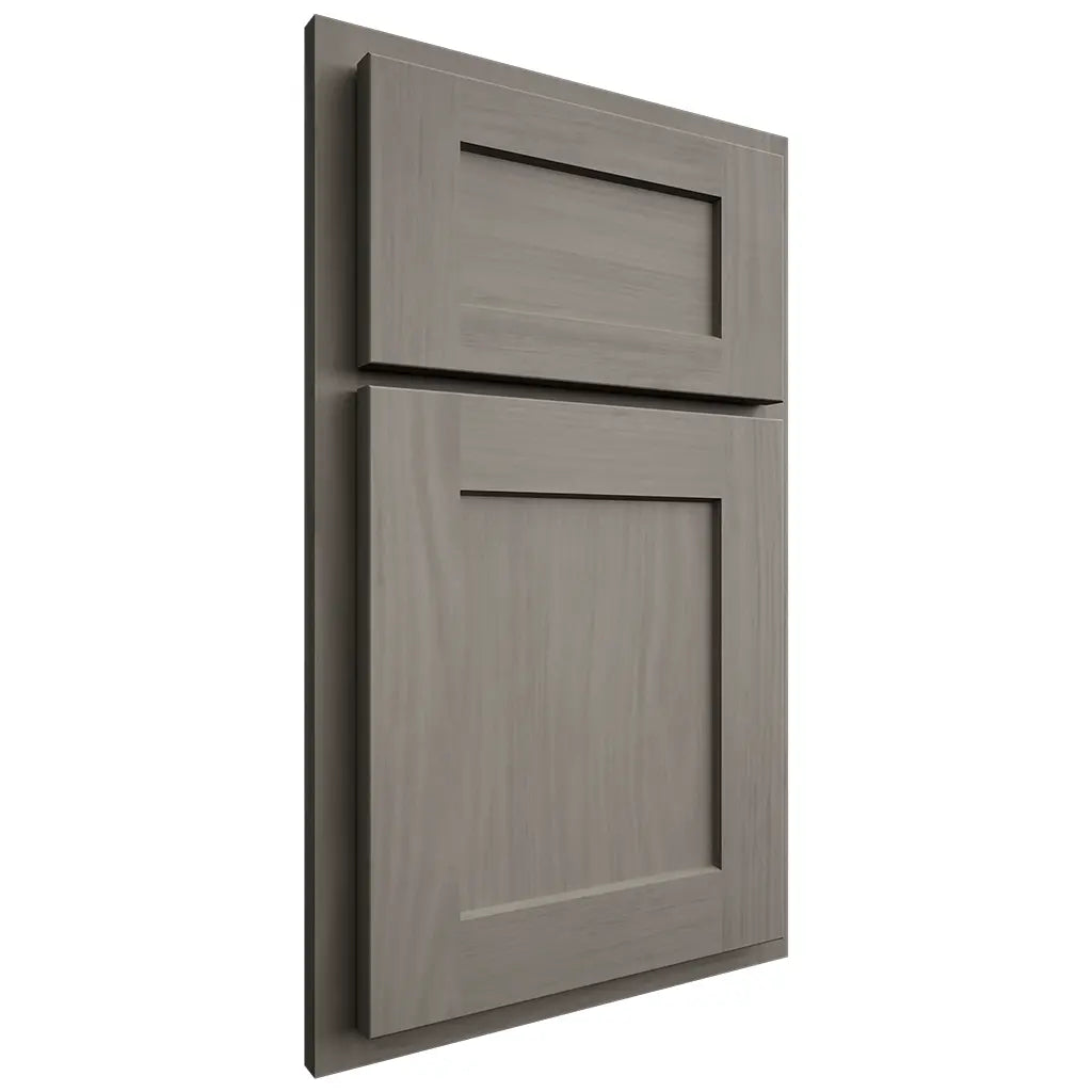 Shiloh Cabinetry Partial Overlay Hanover Cherry Plain Cut Thyme Door