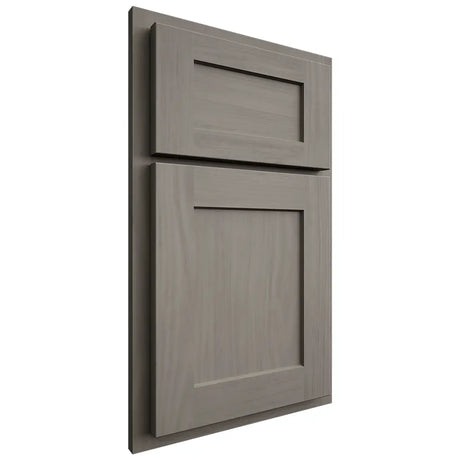 Shiloh Cabinetry Partial Overlay Hanover Cherry Plain Cut Thyme Door