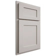 Shiloh Cabinetry Partial Overlay Hanover Paintable Amazing Gray Door