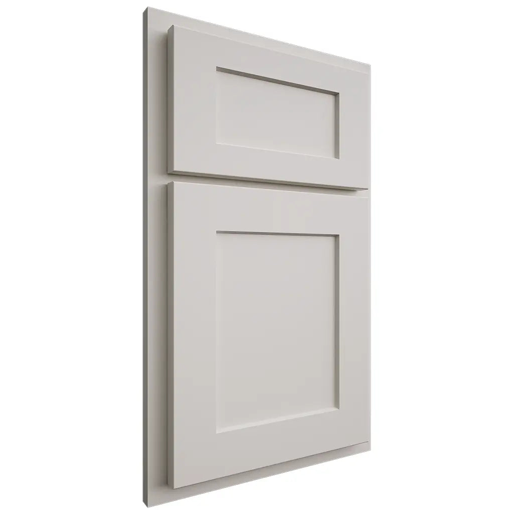 Shiloh Cabinetry Partial Overlay Hanover Paintable Beige Door