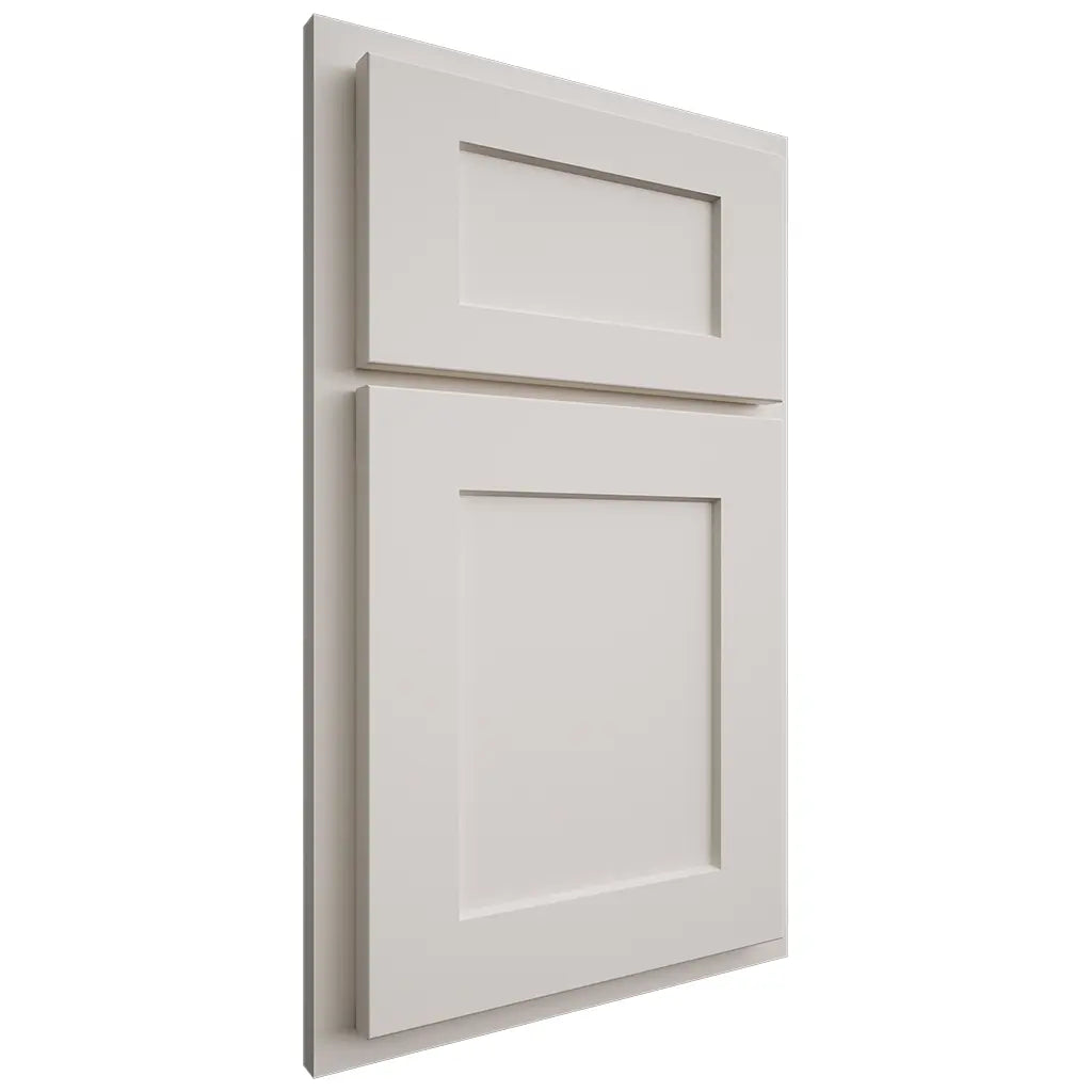 Shiloh Cabinetry Partial Overlay Hanover Paintable Eggshell Door