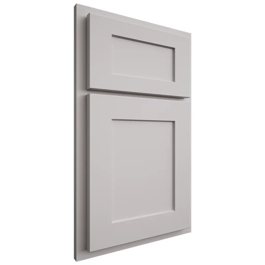 Shiloh Cabinetry Partial Overlay Hanover Paintable Light French Gray Door