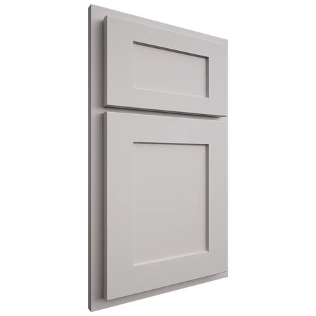 Shiloh Cabinetry Partial Overlay Hanover Paintable Light French Gray Door
