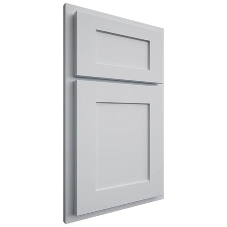 Shiloh Cabinetry Partial Overlay Hanover Paintable Niebla Azul Door