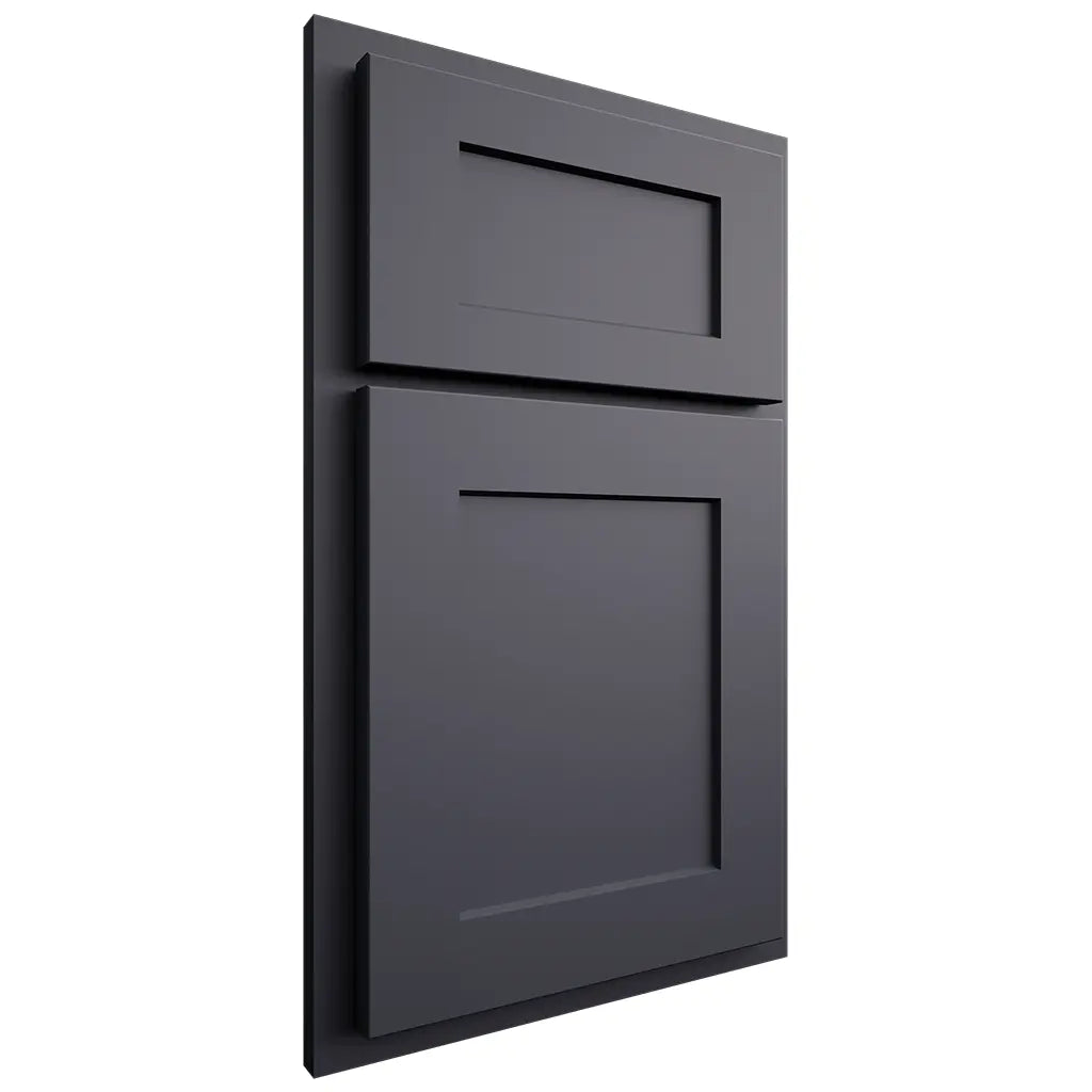Shiloh Cabinetry Partial Overlay Hanover Paintable Outerspace Door