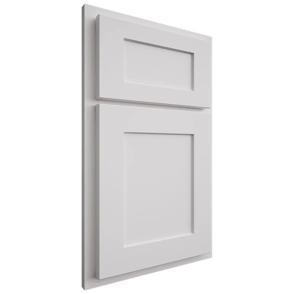Shiloh Cabinetry Partial Overlay Hanover Paintable Polar Door