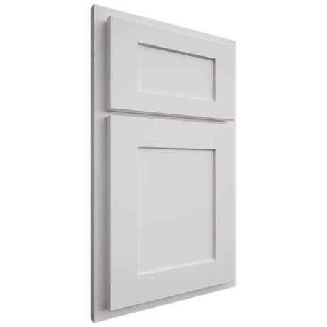 Shiloh Cabinetry Partial Overlay Hanover Paintable Polar Door