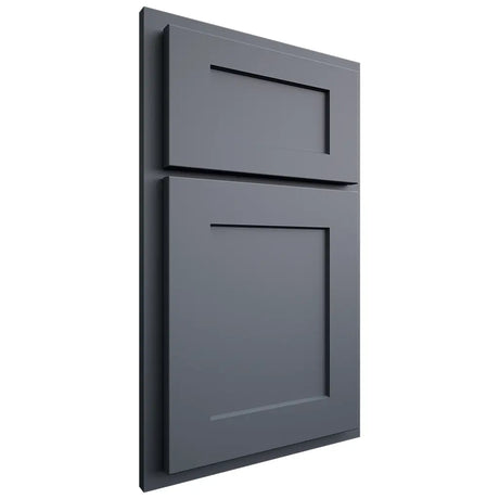 Shiloh Cabinetry Partial Overlay Hanover Paintable Slate Tile Door