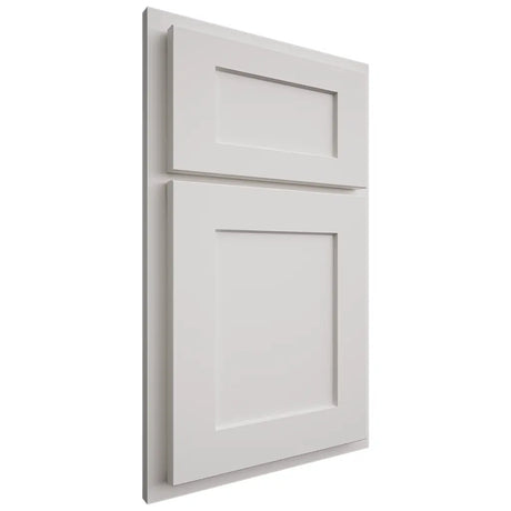 Shiloh Cabinetry Partial Overlay Hanover Paintable Soft White Door