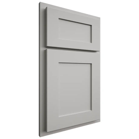 Shiloh Cabinetry Partial Overlay Hanover Paintable Unusual Gray Door