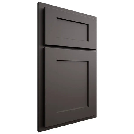 Shiloh Cabinetry Partial Overlay Hanover Paintable Urbane Bronze Door