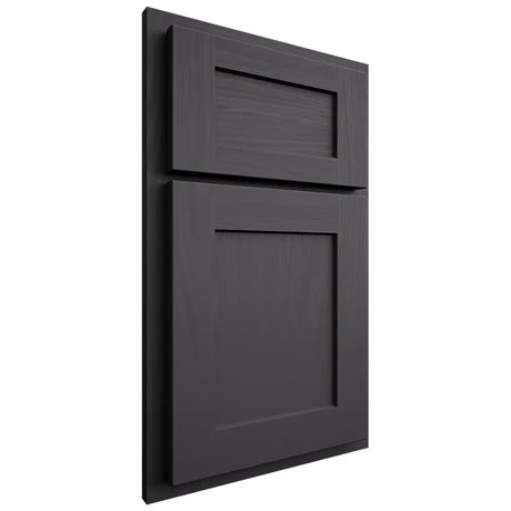Shiloh Cabinetry Partial Overlay Hanover Poplar Plain Cut Cadet Door